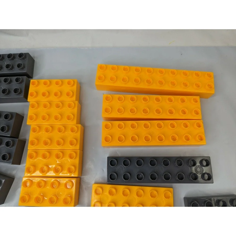 Mega Bloks Replacement‎ Blocks Green Yellow Gray Green